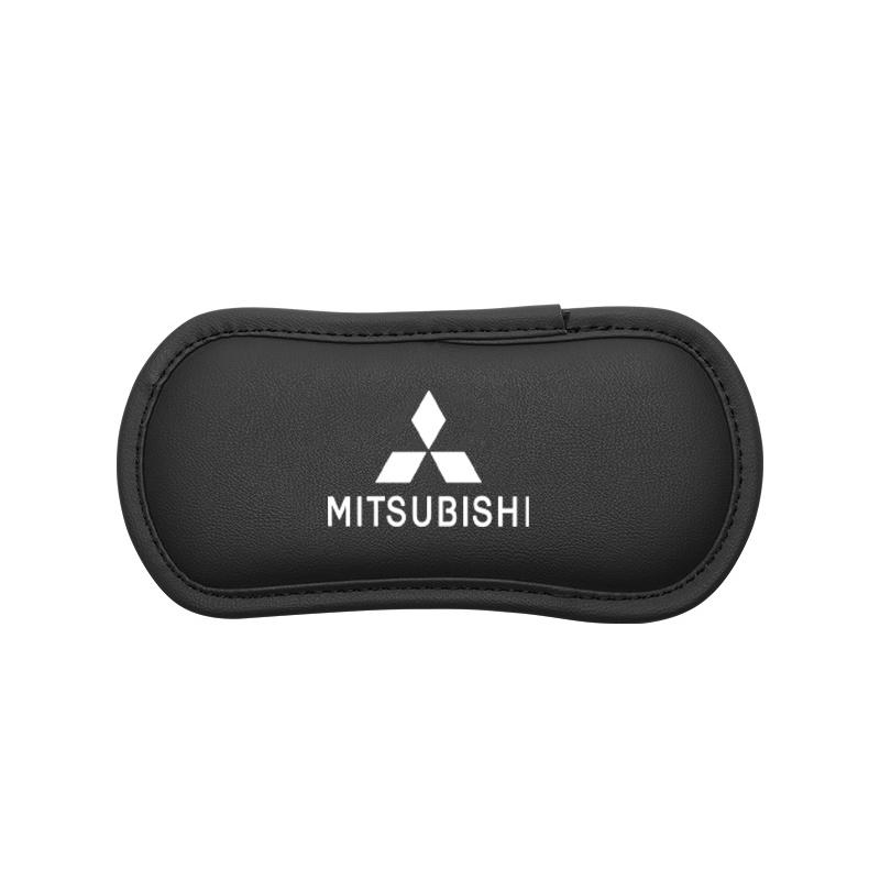 Leather Car Knee Pad Leg Rest Support Cushion Accessories For Mitsubishi Xforce ASX L200 Eclipse Cross Outlander Pajero Xpander