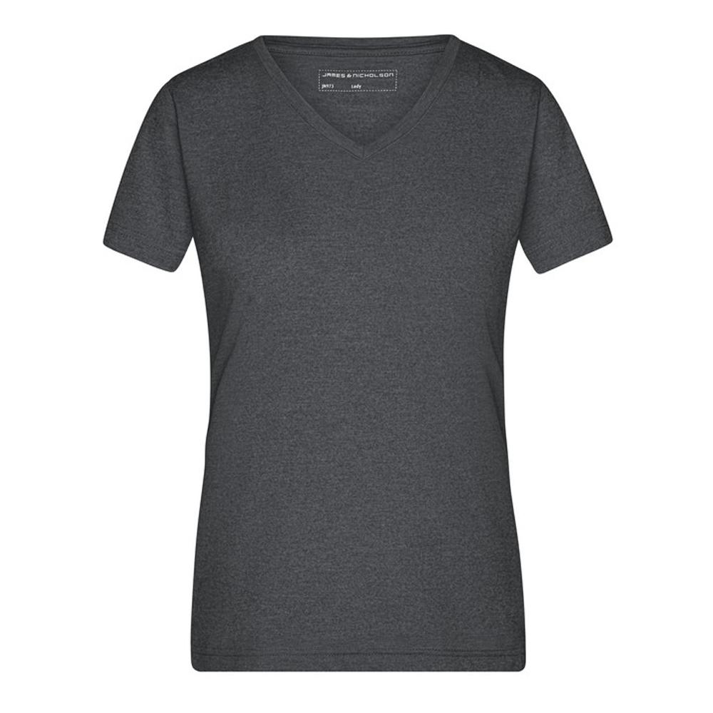 James and Nicholson Womens/Ladies V Neck T-Shirt