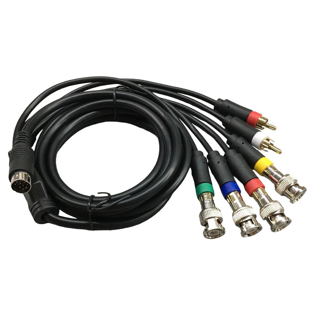 High Accuracy RGBS Video Cable Offering Combined Sound Output Reliable Signals Cable for Easy Gaming Experience