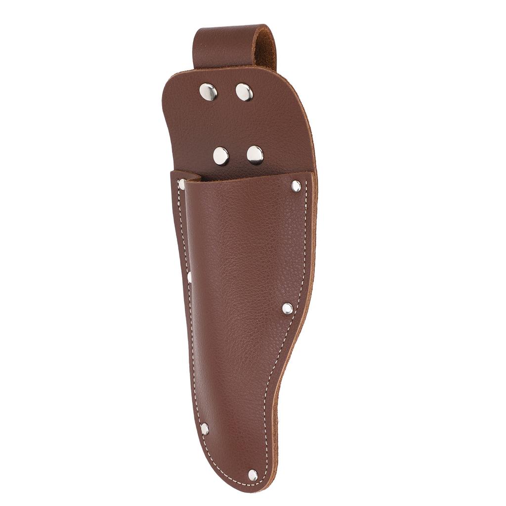 Tånghållare Sekatörslida Kohud Bälteshängande Ficka för Trädgårdsarbete Beskärningssaxar Saxar Knivar Kaffe