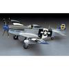 Hasegawa 1/48 U.S. Army P-51D Mustang Plastic Model Kit JT30, Standard Color, Medium