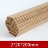 10PCS/Lot Bamboo Wood DIY Building Model Material Handmade Craft Furniture Lantern Making Ornaments