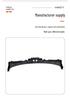BMW 3 Series F30/F35 (2013-2019) Windshield Wiper Water Tray Cover Panel 51717258177