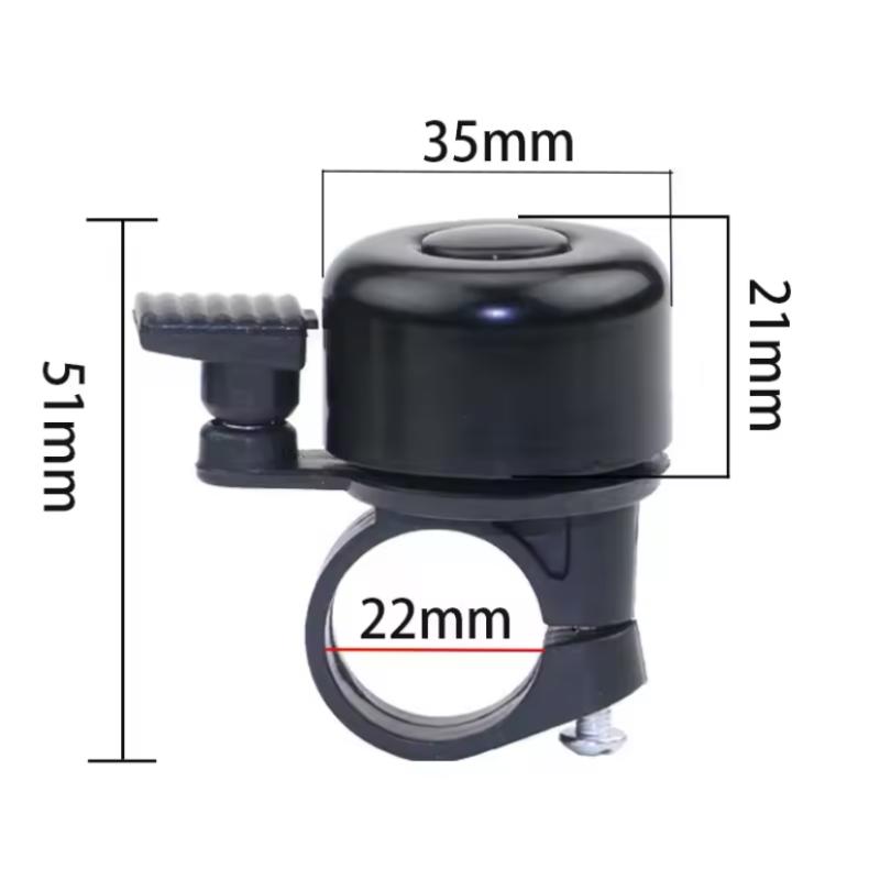 MTB Bicycle Bell Aluminum Alloy MTB Bike Safety Warning Alarm Cycling Handlebar Bell Ring Bicycle Horn Cycling Accessories