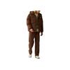 Reebok Solid Color Comfortable Warm Down Jacket Unisex Outerwear Brown 24FRM207UGBR
