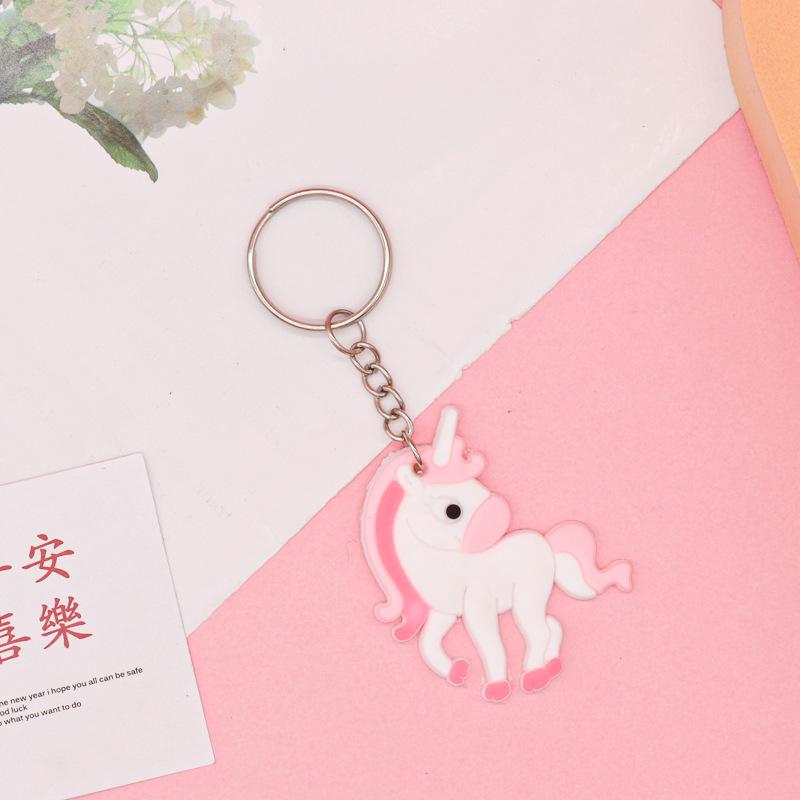 Cartoon Silicone Keychain Keyring - Soft PVC Rubber Key Hanger