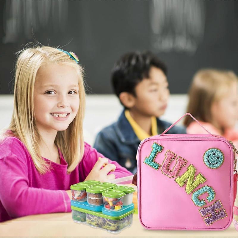 Insulated Lunch Bag With Adjustable Shoulder Strap