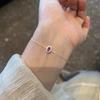 Women's Gemstone Woven Rope Bracelet Multi-color Choice Simple Dainty Waterproof Jewelry for Travel Gift