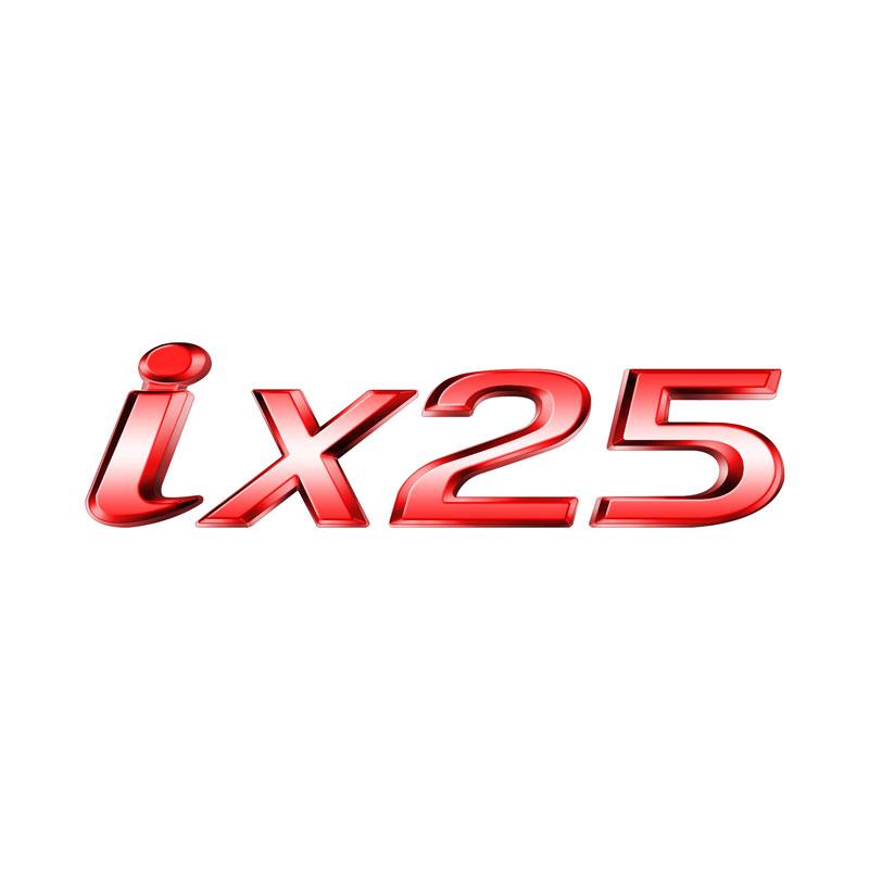 Car Sticker For I30 I40 I10 I20 Ix25 Ix35 N Line Glossy Black Logo Letter Decoration Emblem Rear Trunk Badge Auto Accessories