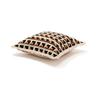 Francfranc EMB Geometric Cushion Cover 45cm x 45cm Beige (A-026) Interior Makeover Moving Gift Present