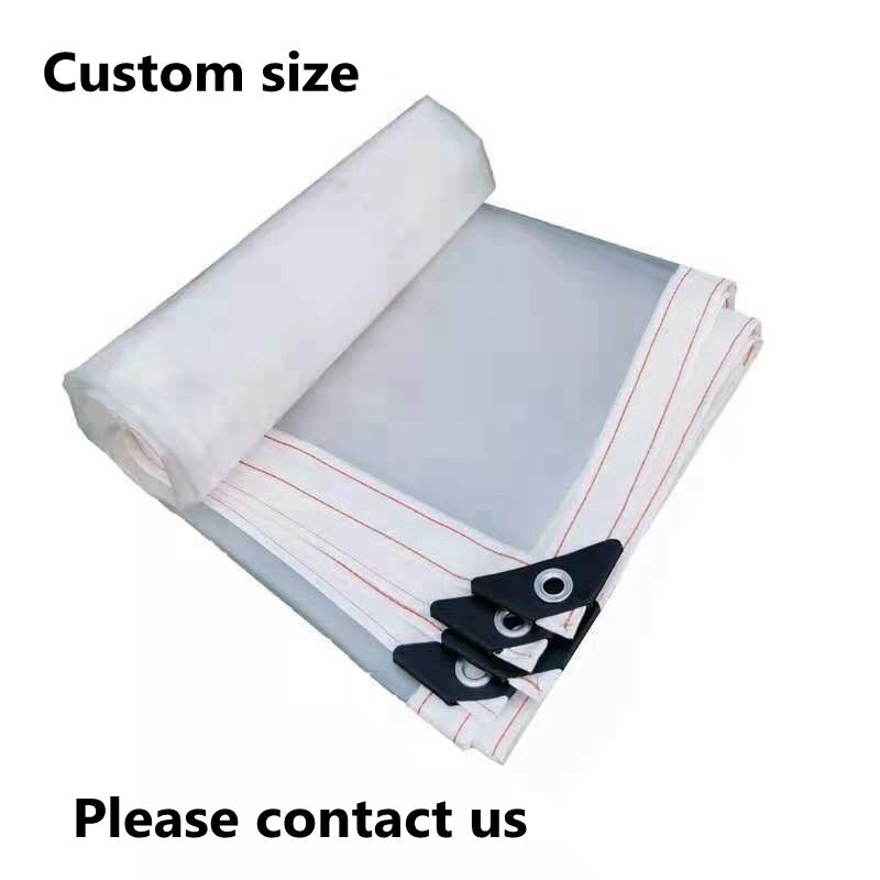 

Thickening Transparent Rainproof Cloth PE Film Balcony Garden Tarpaulin Greenhouse Succulent Plant Keep Warm Rainproof Cloth