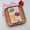 Fruits Pattern Design Stick Note Selves Stick Write Pad Great for School Office Journaling Multipurpose Paper Notepads
