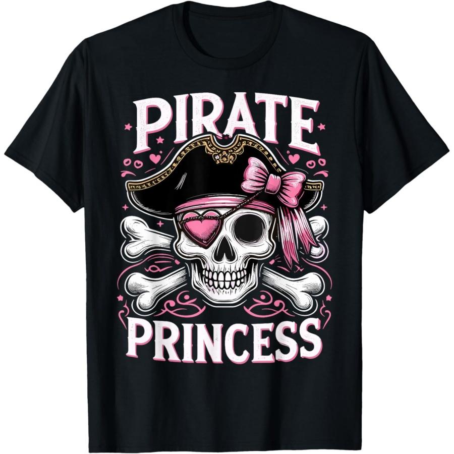 

Pirate Princess Coquette Bow T-Shirt XXXXXL чорний