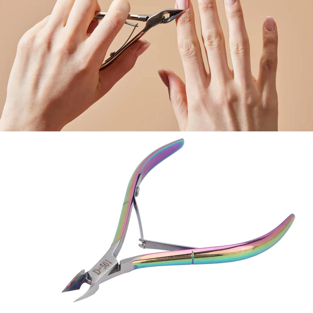 Nail Cuticle Nipper Professional Cuticle Cutter Clipper Manicure Tool for Fingernails