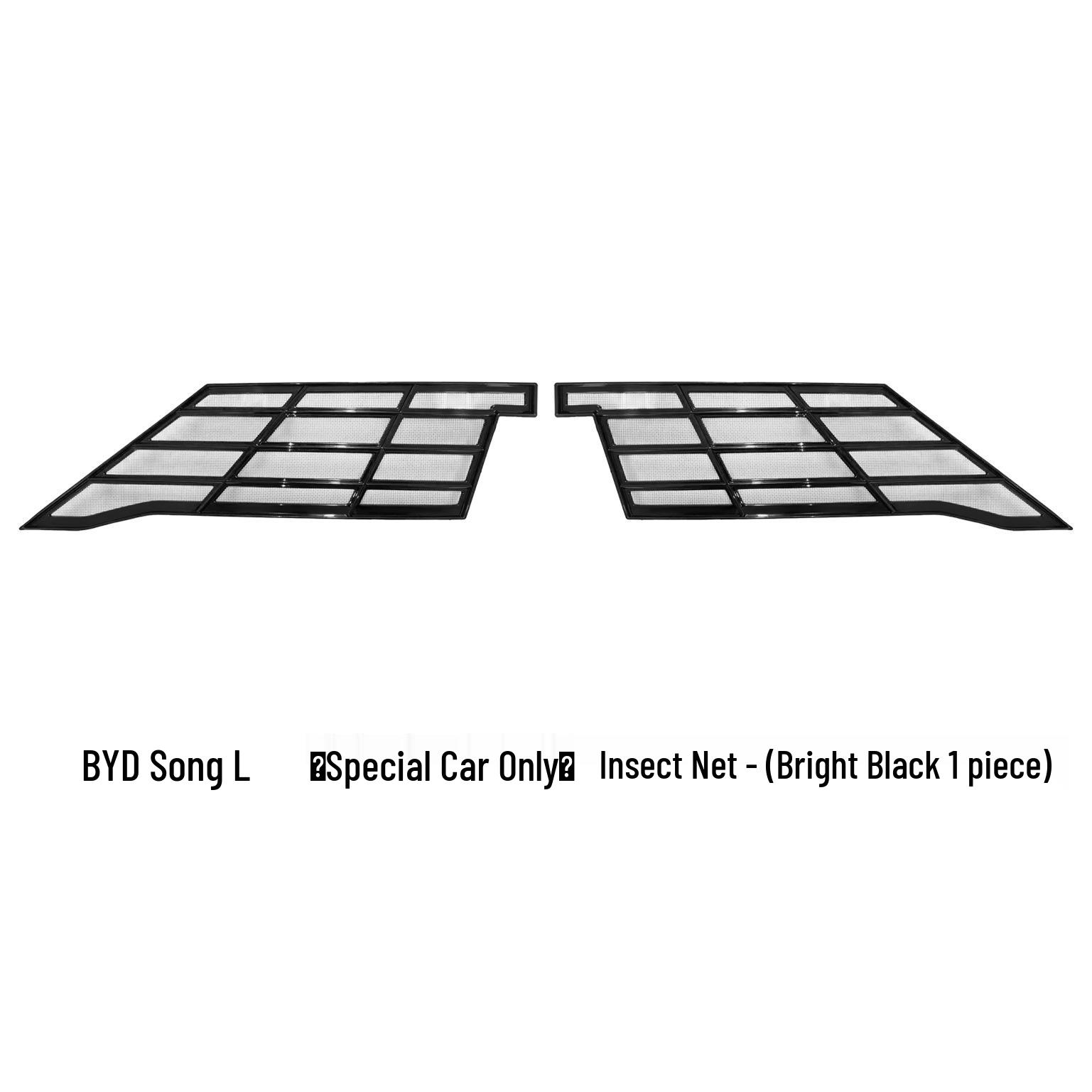 

BYD Song L Insect-Proof Radiator Protection Net Glossy Black Insect-proof Net (1 piece)