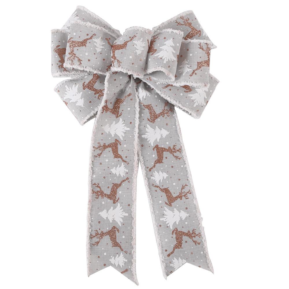 Bow Whimsical Christmas Ornaments In Various Colors For Joyful Occasions Festive