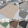 Solid Color Simple Carpet Balcony Corridor Washable Bedroom Doormat Home Decor Floor Mat Large Size Living Room Decorative Rug