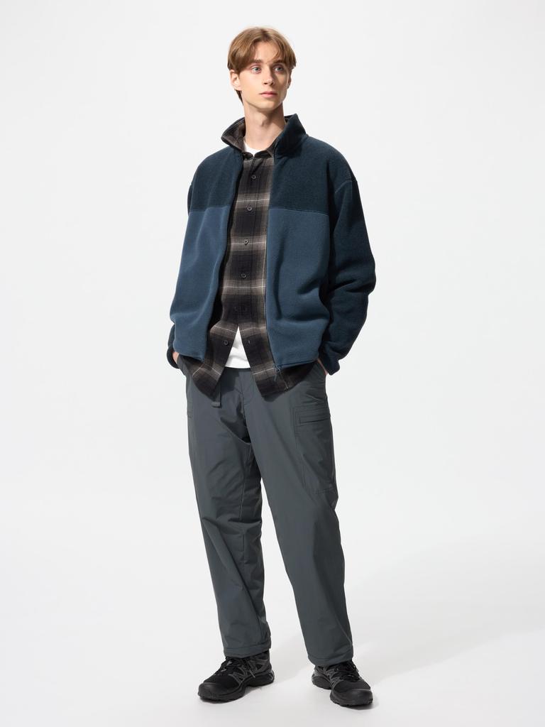 Uniqlo Hřejivé snadné kalhoty krátké délky