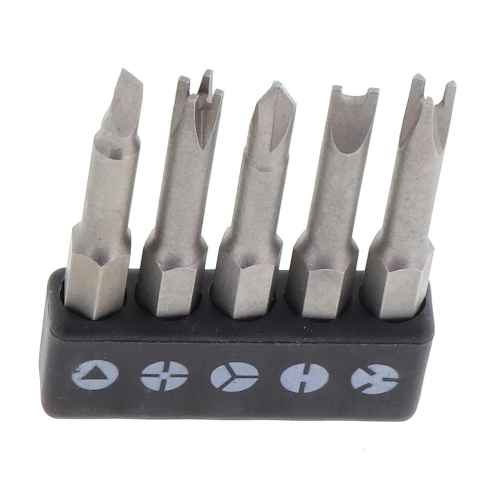 Screwdriver Bits Four Points Grey Inner Cross Screwdriver