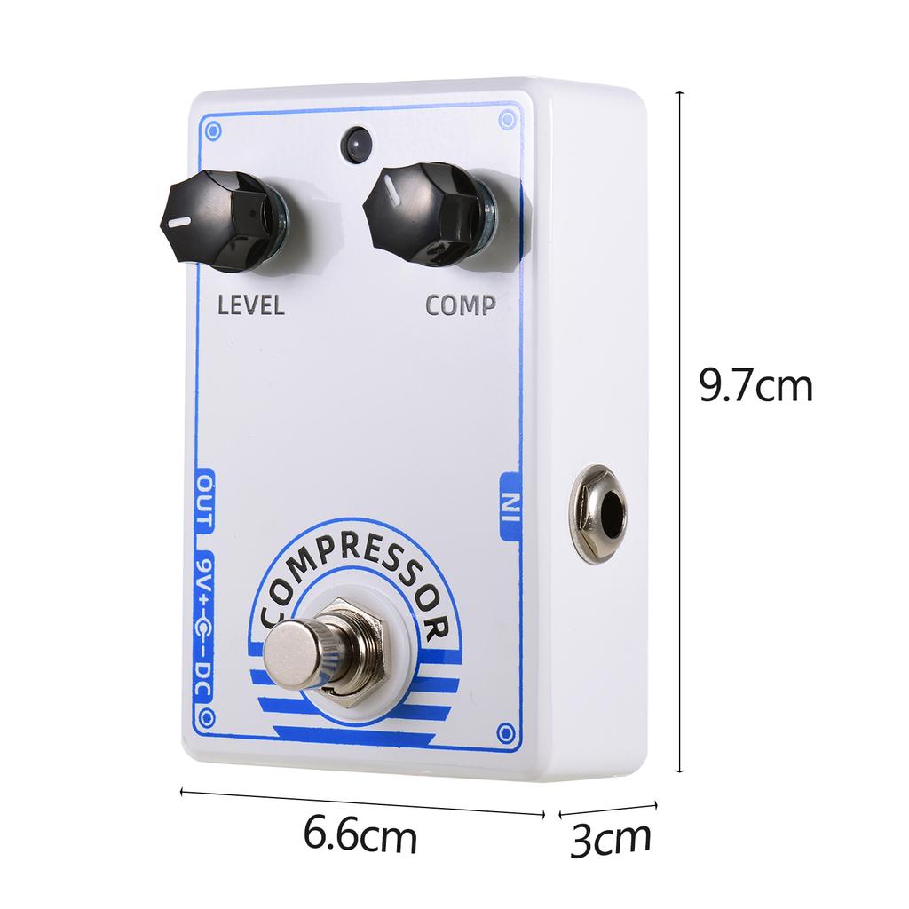 Dolamo D 1 Chubby Comp Pedal Compressor Electric Guitar Effect Pedal with True Bypass