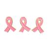 Breast Cancers Awareness Pins Small Ribbon Lapel Pins Metal Brooch Hope Ribbon Pins Gift for Girls Women Girls Clothes