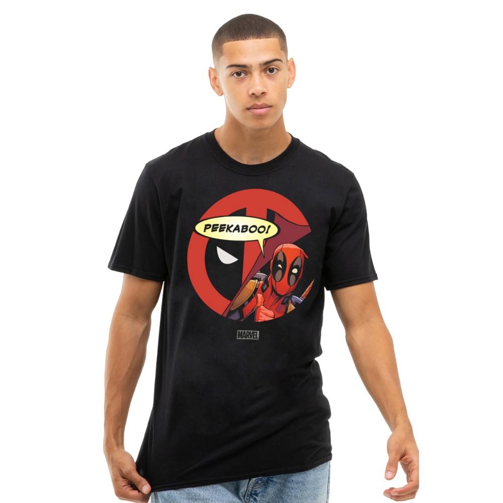 Deadpool Mens Peekaboo T-Shirt