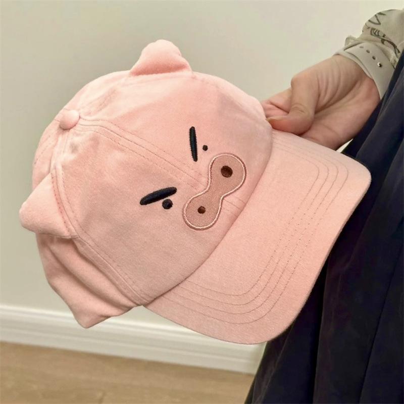 Милая бейсболка Crayon Xiaoxin, толстая кепка Dudu Zuowemen, летняя солнцезащитная кепка, женская кепка. L