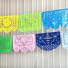 Square Day Of The Dead Mexican Halloween Party Decor Colorful Flags Cinco Festival Dead Theme Festivals Party Banners