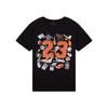 T-Shirt Ss26 Round Neck Drop Shoulder Solid Pullover Kids Tops IW1445-010