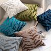 45x45/50X50CM Jacquard Throw Pillow Cover Plush Living Room Sofa Cushion Cover Simple Decorative Pillowcase