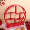 Handmade Cupcake Dessert Plate Antique Storage Rack  For Restaurant Office Cafe