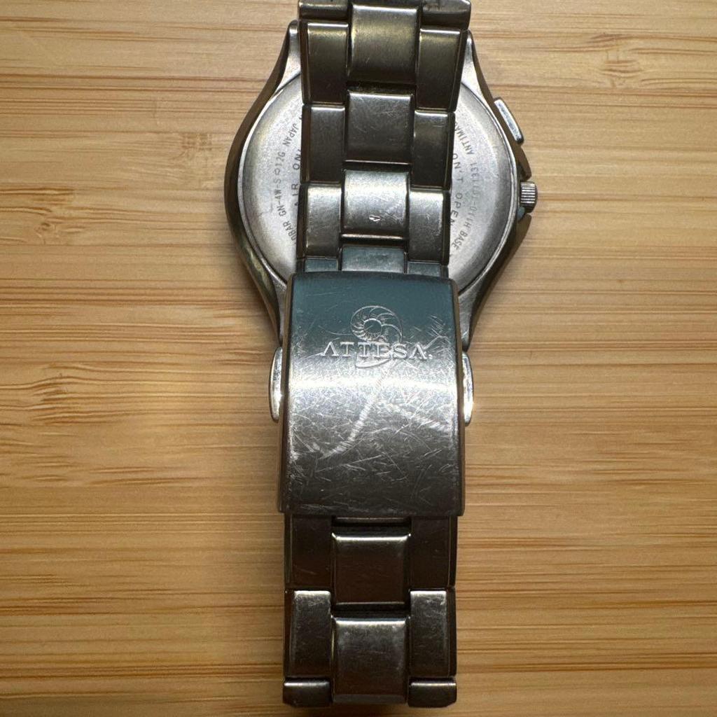 Used CITIZEN ATTESA Eco-Drive Radio-controlled Solar H410