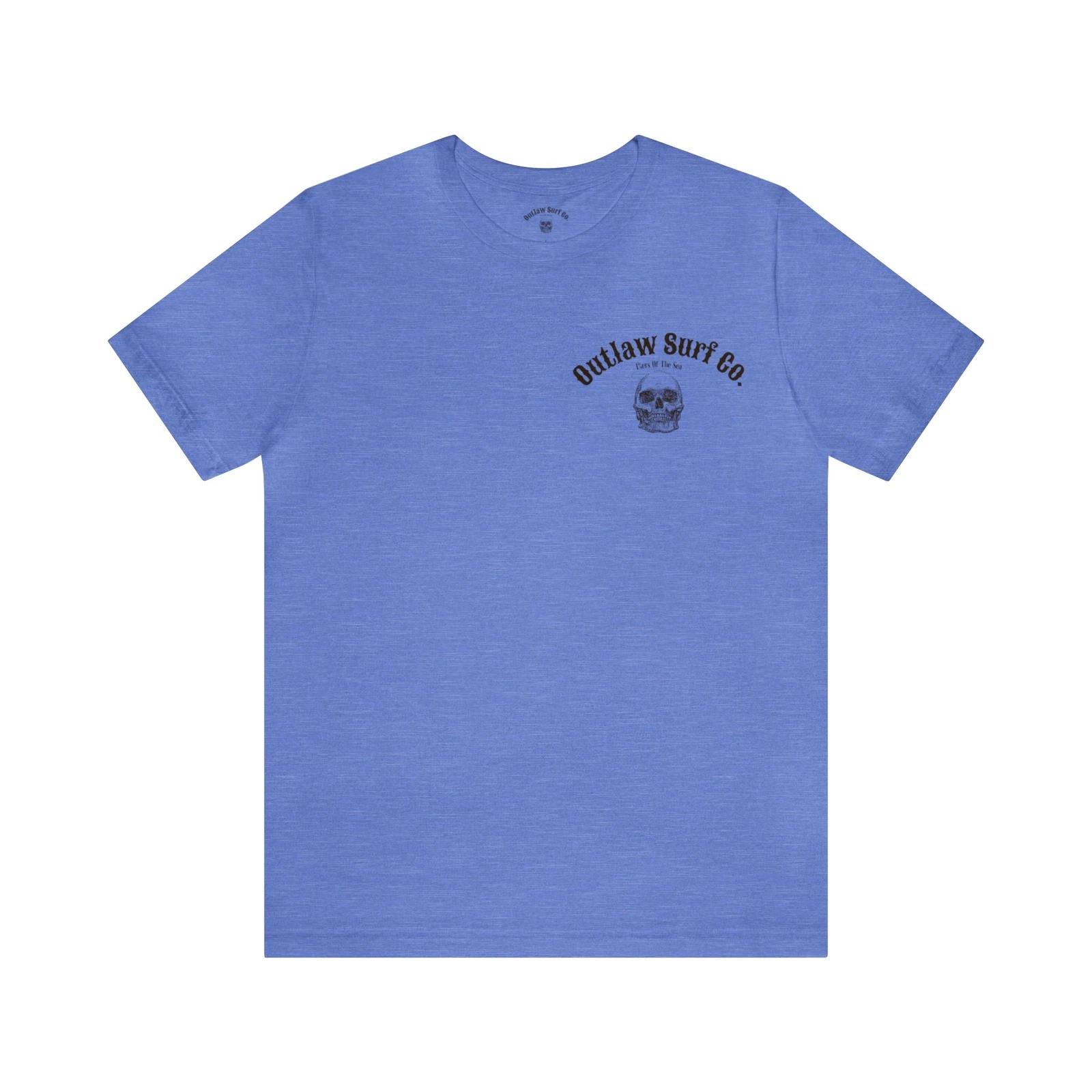 Outlaw Surf Respect The Sea Back T-Shirt XL