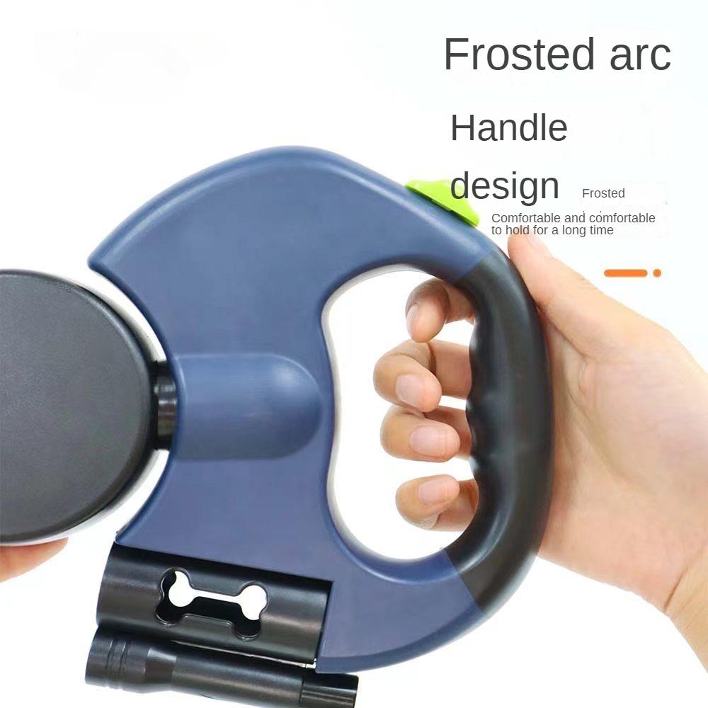 Double Dog Leash Light Retractable Roulette Double End Leash Portable Rotating Pet Leash for 2 Dogs Walking Pet Supplies