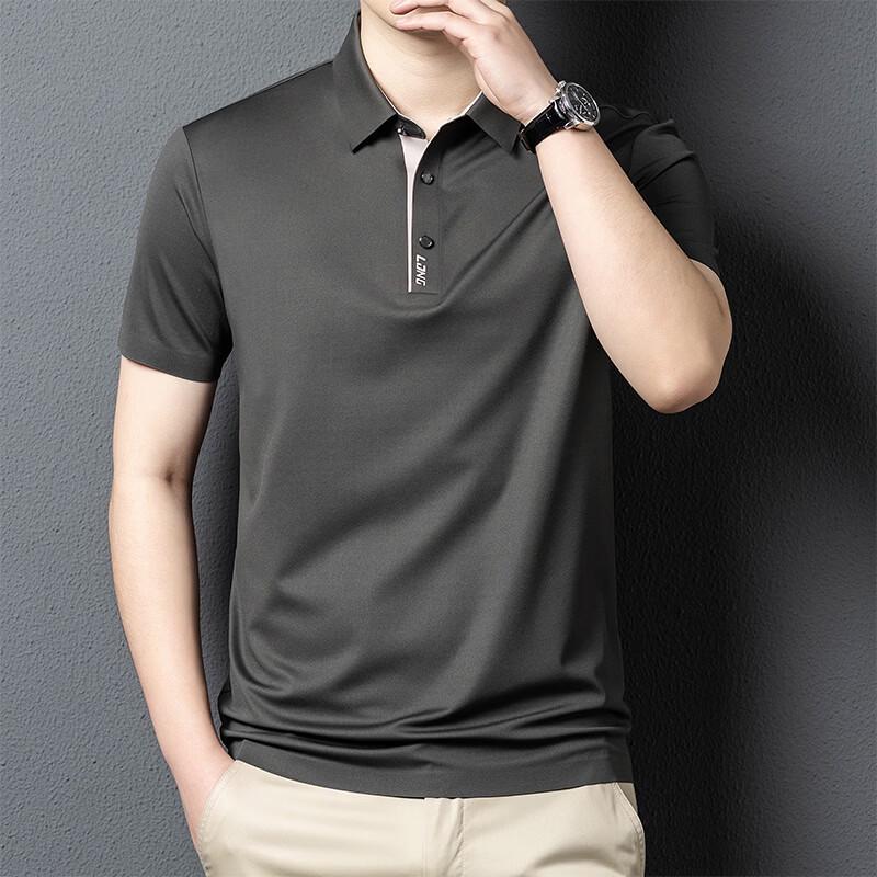 Yiliteng Men's Breathable Short Sleeve Polo Shirt YTMTST6077