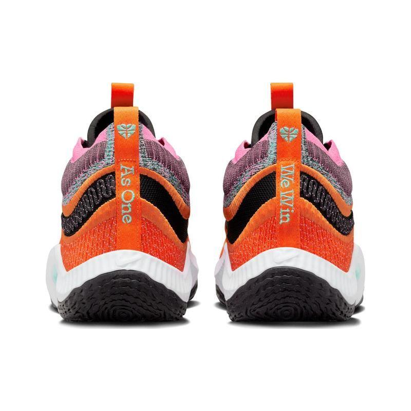 Nike Kozmik Birlik 3 Birlikte Kazanır Erkek Spor Ayakkabı Çok Renkli Siyah Parlak Turuncu DV2757-001