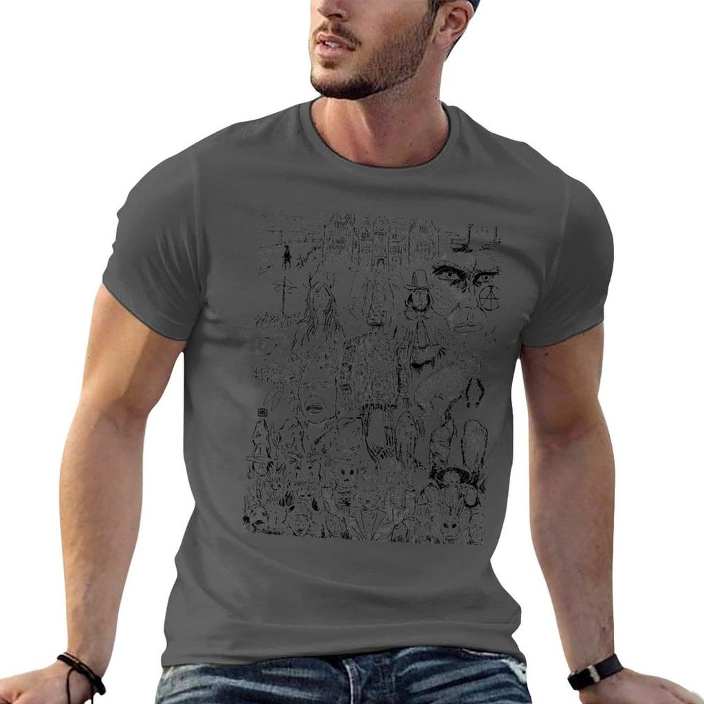 Folk Horror Bw Tshirt Unisex T Shirt Luxury Unisex Tshirt T Shirt Unisex Plain Tshirt