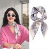 Silk Scarf Women's High-end Sense, Hot-selling In Europe and America, Retro Paisley Cashew Nut Flower 71 * 71 Satin Square Scarf Customization