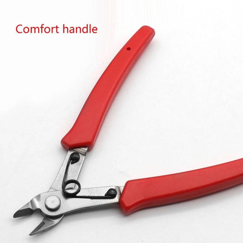 Oblique Wire Cutter and Stripper Effortless Cutting for Electronic Wires and Plastic Boards Cutting Tool
