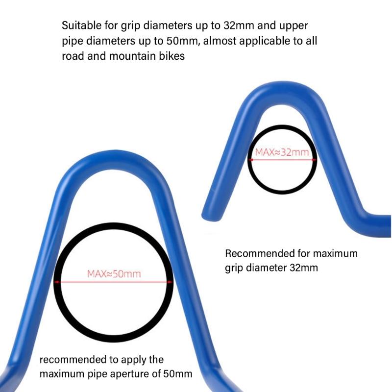 Road Bike Handlebar Holder Tool Bicycles Handlebar Stabilizer Bike Handlebar Reinforcement AntiSway Tool Enduring