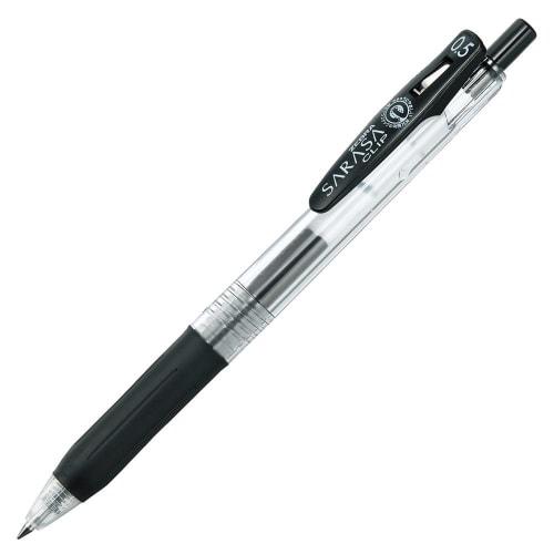 Zebra Gel Kugelschreiber Sarasa Clip 0,5 Schwarz 10 Stück P-JJ15-BK10