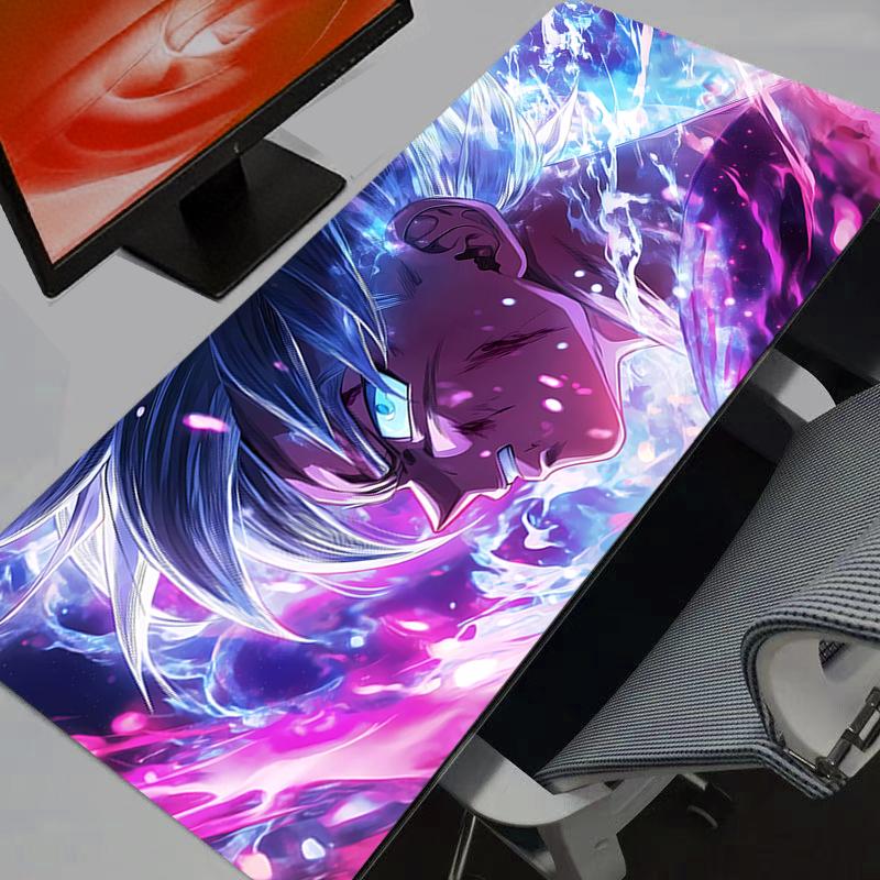 Dragon Ball Z DBZ Mouse Pad big Gamer Gaming Accessories Speed Keyboard rug Rubber Lock Edge Mouse Mat Desk Mat Laptop mousepad