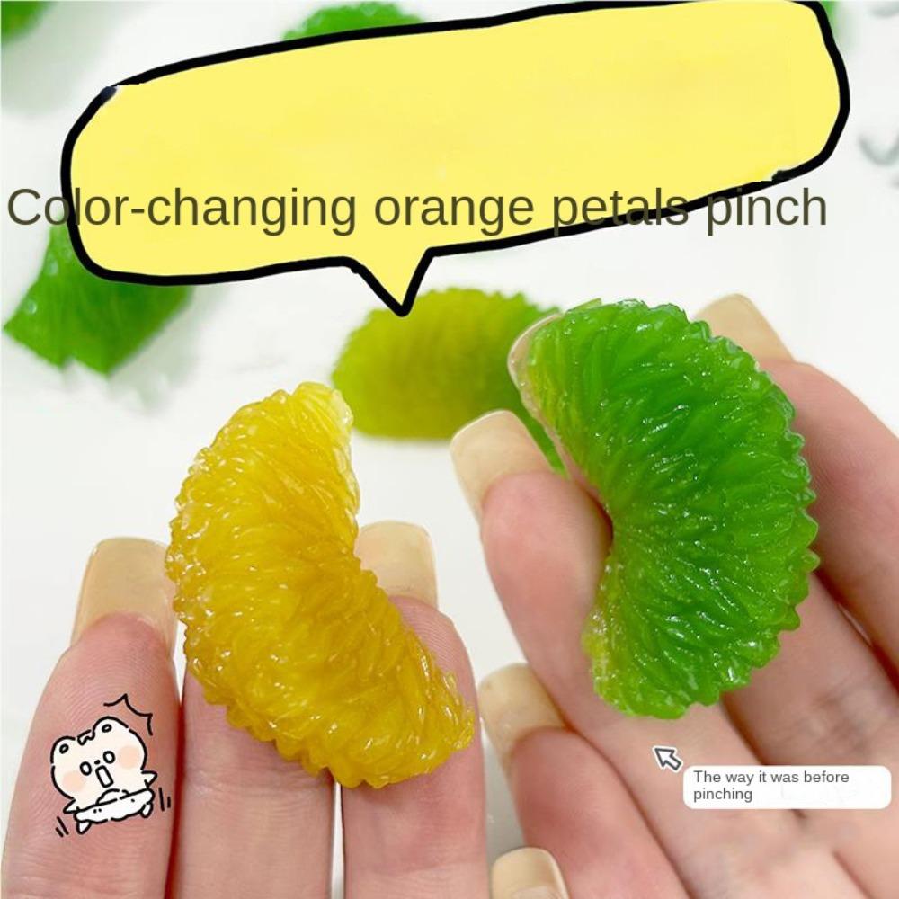 Peeling Orange Color-changing Squeeze Toys Simulation Mango Squeeze Toy  Charisma Gift