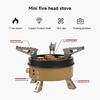 Camping Gas Stove 11000W Windproof Foldable Backpacking Gas Stove with Ignitions