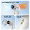 Portable Handheld Fan, 3000mAh Rechargeable Mini Pocket Fan with 100 Speed Levels & Digital Display, High-Speed Personal Cooling Fan