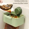 Rotating 360 Degree Sink Strainer with Suction Cup for Draining Efficient Vegetables Filtration Basket