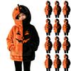 Kinder Unisex Halloween Kürbis Hoodie Vintage Pullover Sweatshirt
