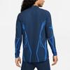 Nike France Dri-fit ADV Elite 1/4 Zip Strike Drill Top 'Blue' Men's DH6423-410