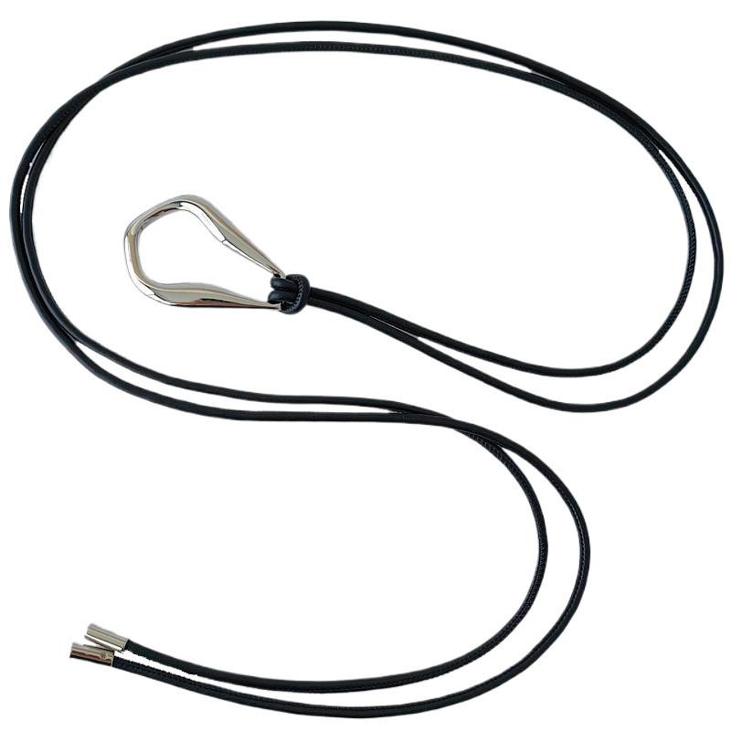 Womens Slim Faux Leather Waist Belt With Handcrafted Design For Casual And Work Looks