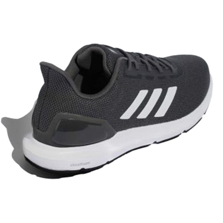 Adidas Neo Cosmic 2 Round Toe Lace-Up Fabric Breathable Low-Top Running Shoes Men Sneakers Black B44881